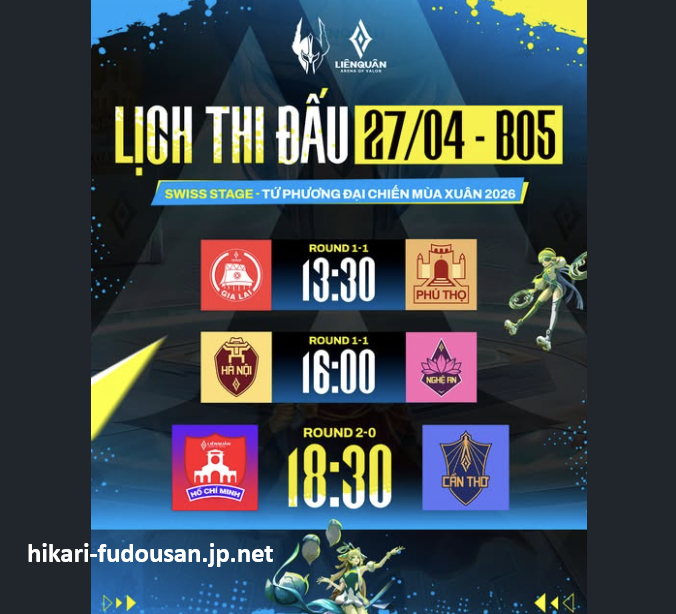 LỊCH THI ĐẤU VÒNG CHUNG KẾT TỨ PHƯƠNG ĐẠI CHIẾN MÙA XUÂN 2026 NGÀY 15/05 15 Screenshot 2026 04 27 122855